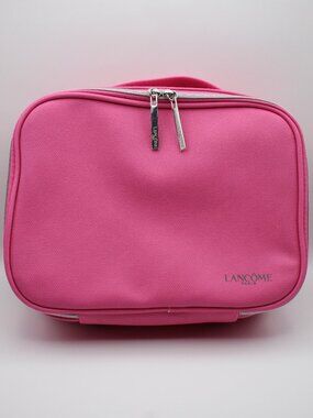 Lancome Pink Make-Up Travel Case